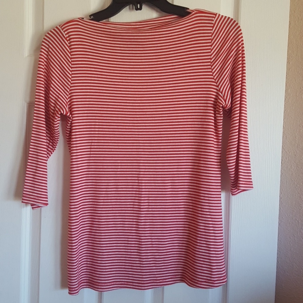 Bobeau Striped Top